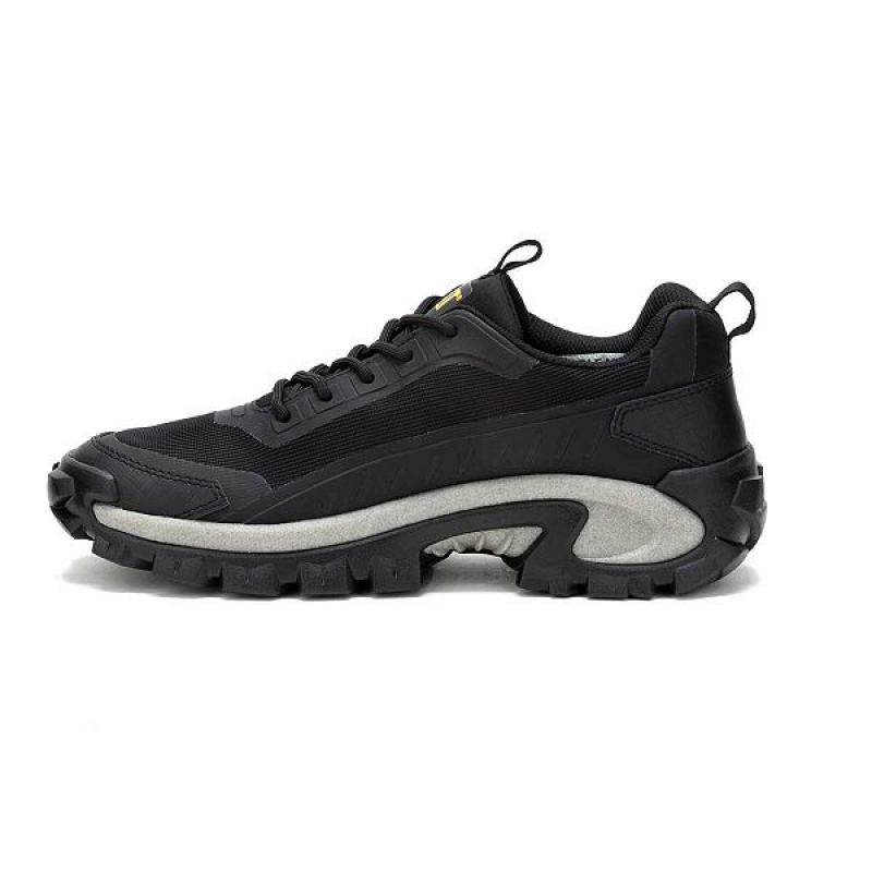 Caterpillar Intruder Lightning Mesh Waterproof Men's Sneakers Black | 480769-YRF