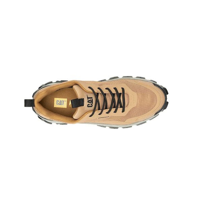 Caterpillar Intruder Lightning Mesh Waterproof Women's Sneakers Brown | 785014-NIW