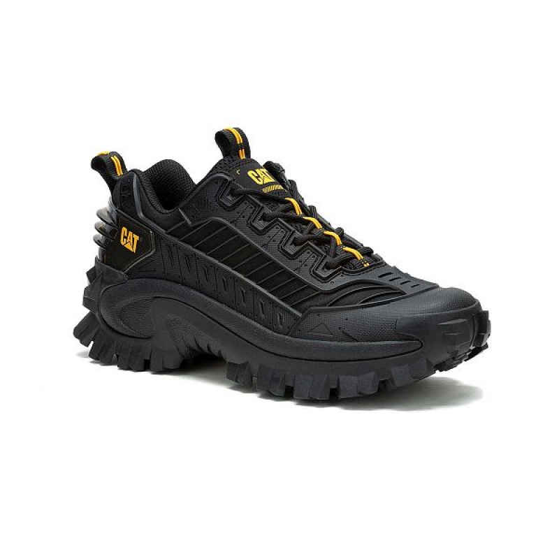 Caterpillar Intruder Mecha Men's Sneakers Black | 501789-NOT