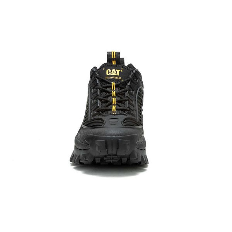 Caterpillar Intruder Mecha Men's Sneakers Black | 501789-NOT