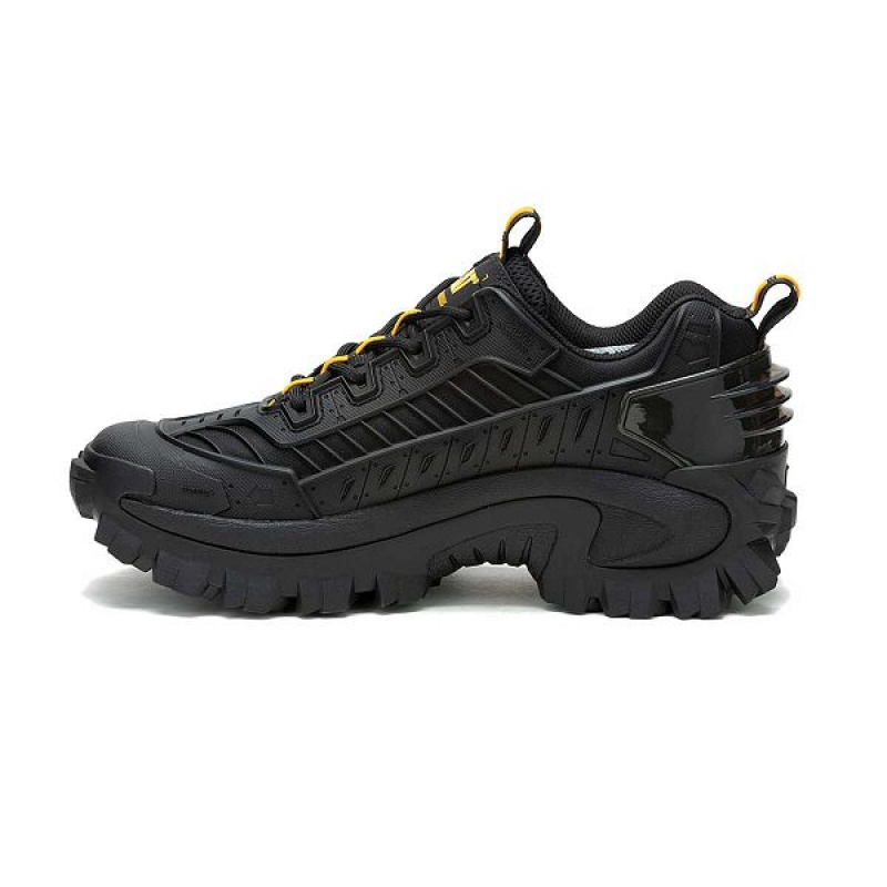 Caterpillar Intruder Mecha Men's Sneakers Black | 501789-NOT