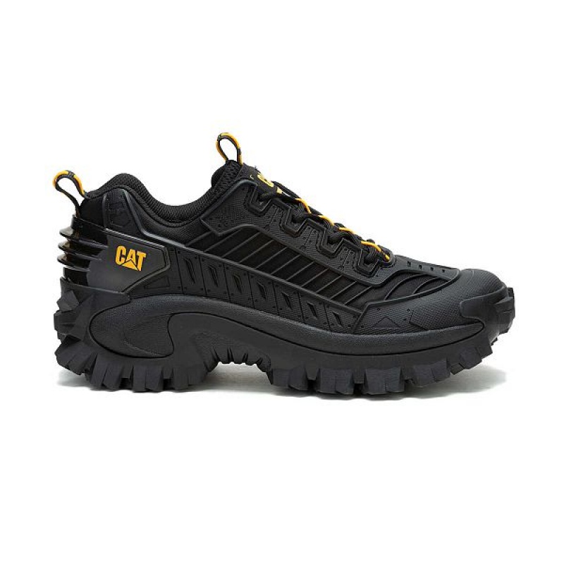 Caterpillar Intruder Mecha Men\'s Sneakers Black | 501789-NOT