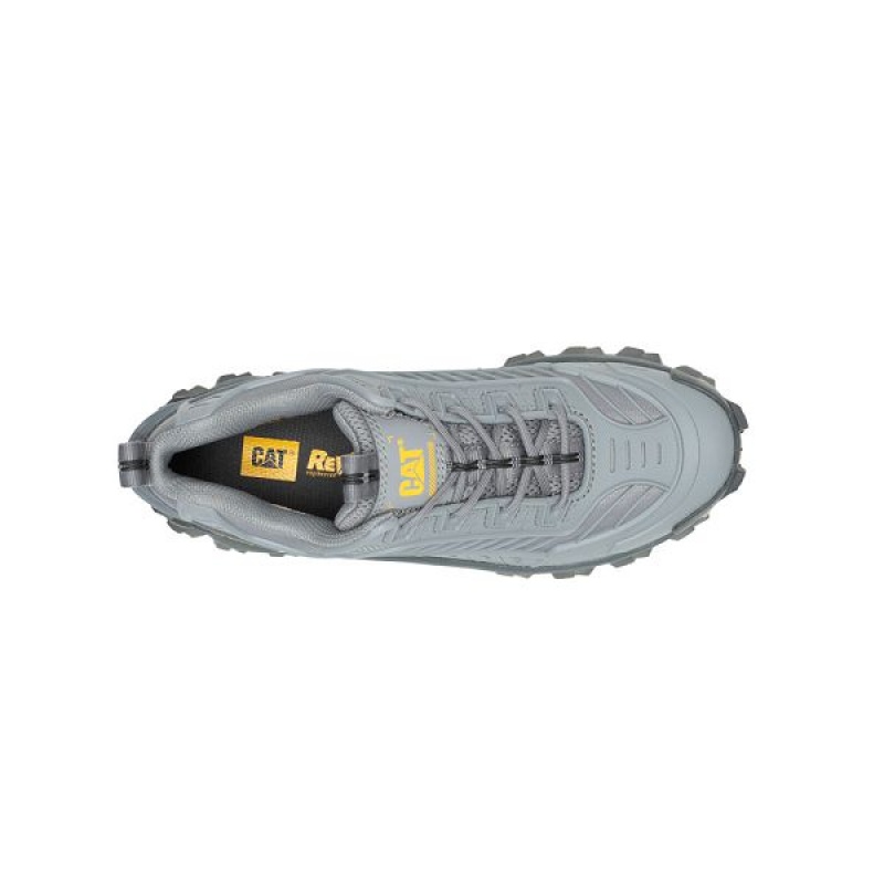 Caterpillar Intruder Mecha Men's Sneakers Grey | 235487-AZN