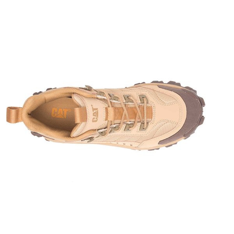 Caterpillar Intruder Mid Women's Sneakers Brown | 271365-BRM