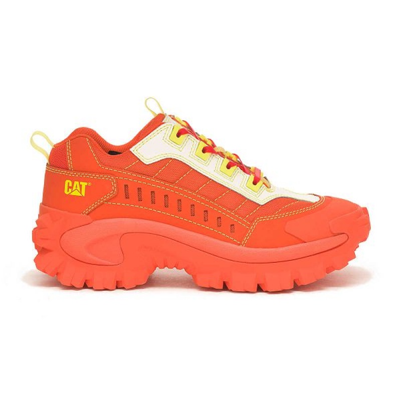 Caterpillar Intruder Supercharged Men\'s Sneakers Orange | 238907-ROY