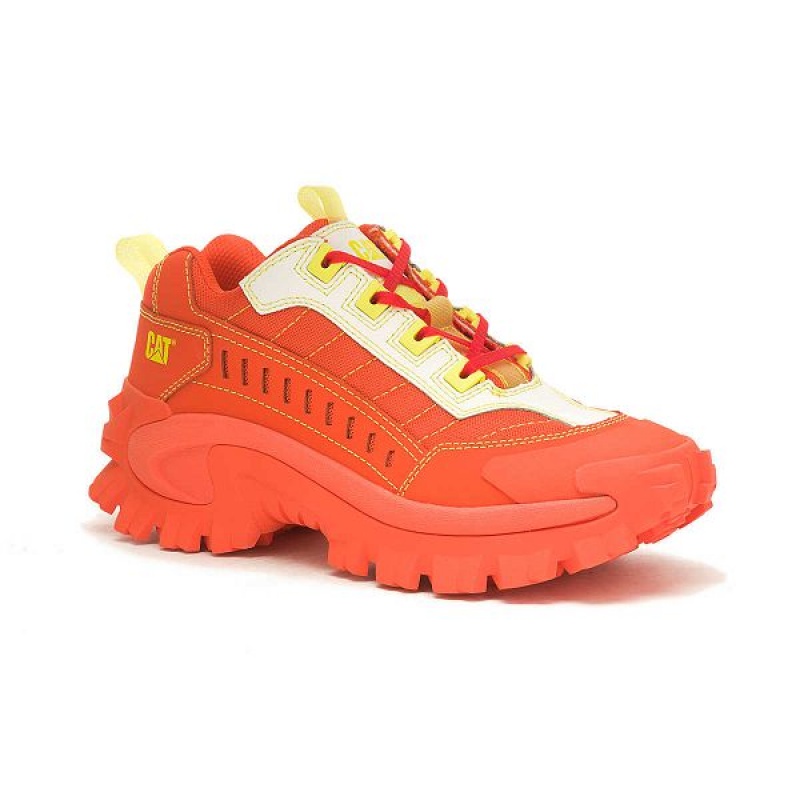 Caterpillar Intruder Supercharged Women's Sneakers Orange | 162749-JRC