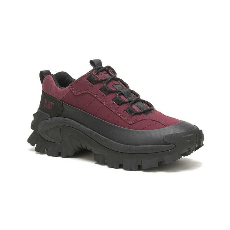 Caterpillar Intruder Waterproof Galosh Men's Sneakers Black / Burgundy | 051938-ARH