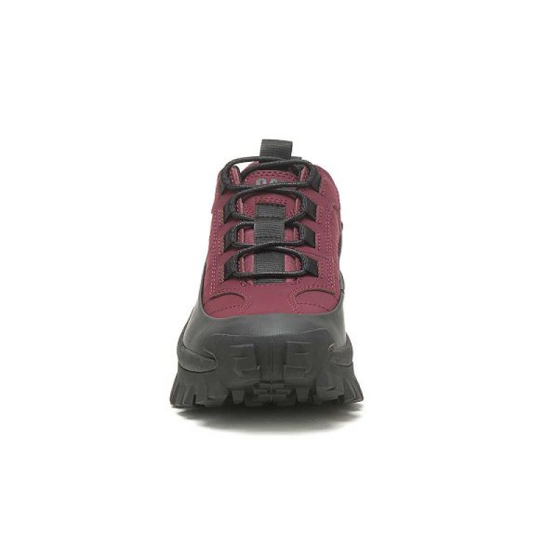 Caterpillar Intruder Waterproof Galosh Men's Sneakers Black / Burgundy | 051938-ARH