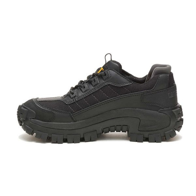 Caterpillar Invader Steel Toe Men's Work Shoes Black | 398016-VWJ