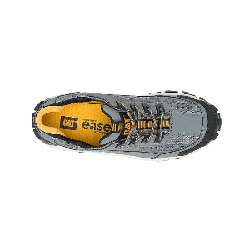 Caterpillar Invader Steel Toe Men's Work Shoes Grey | 593182-MBV