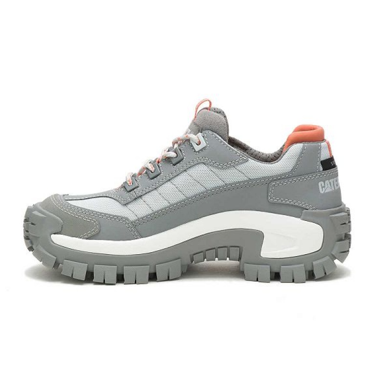 Caterpillar Invader Steel Toe Women's Work Shoes Grey | 425830-YXT