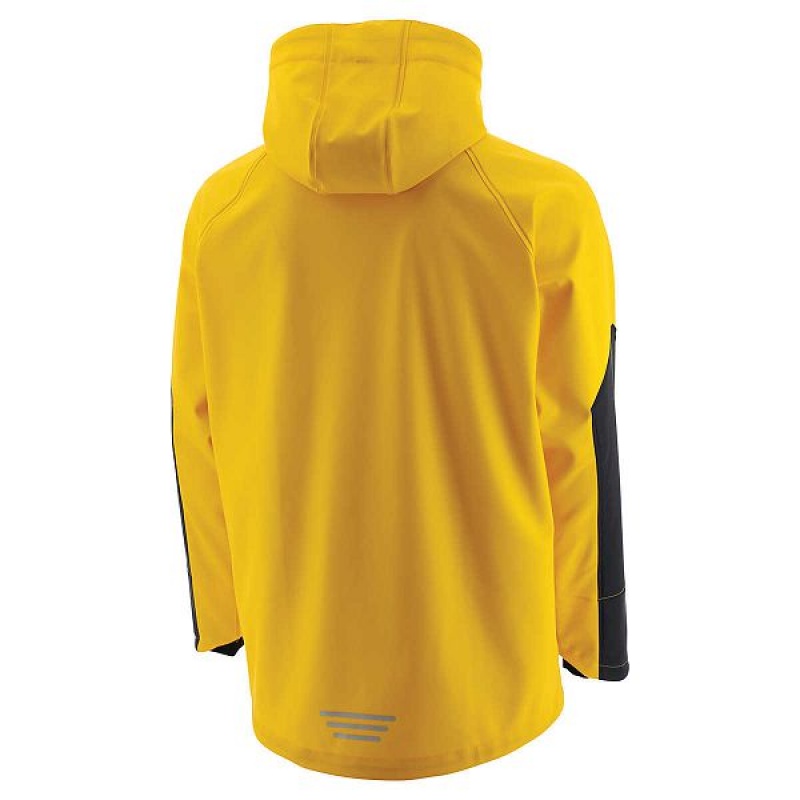 Caterpillar Longshore Men's Jackets Yellow | 213569-FHD