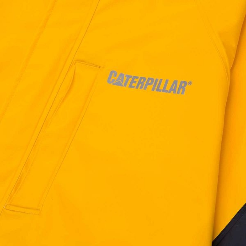 Caterpillar Longshore Men's Jackets Yellow | 213569-FHD