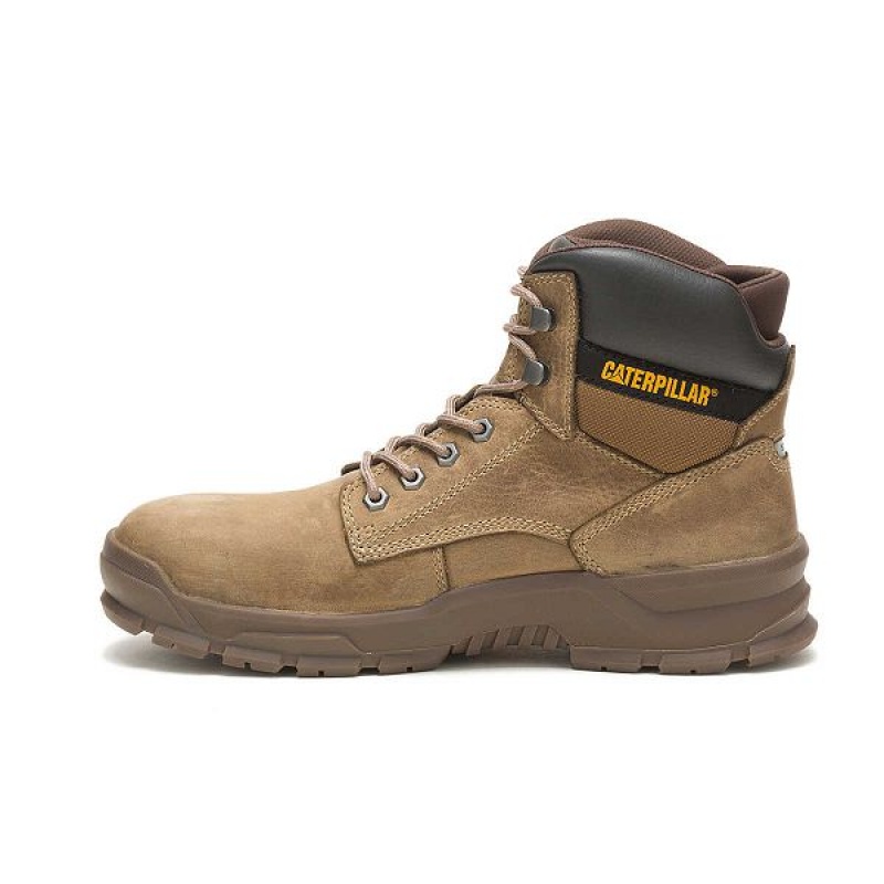 Caterpillar Mobilize Alloy Toe Men's Work Boots Brown | 761248-URH