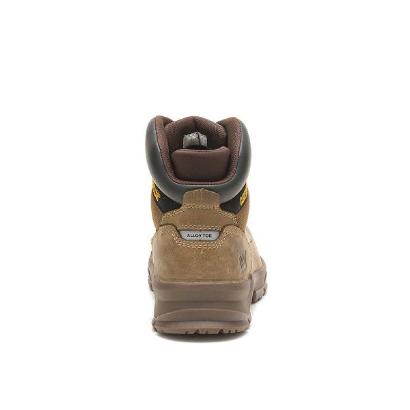 Caterpillar Mobilize Alloy Toe Men's Work Boots Brown | 761248-URH