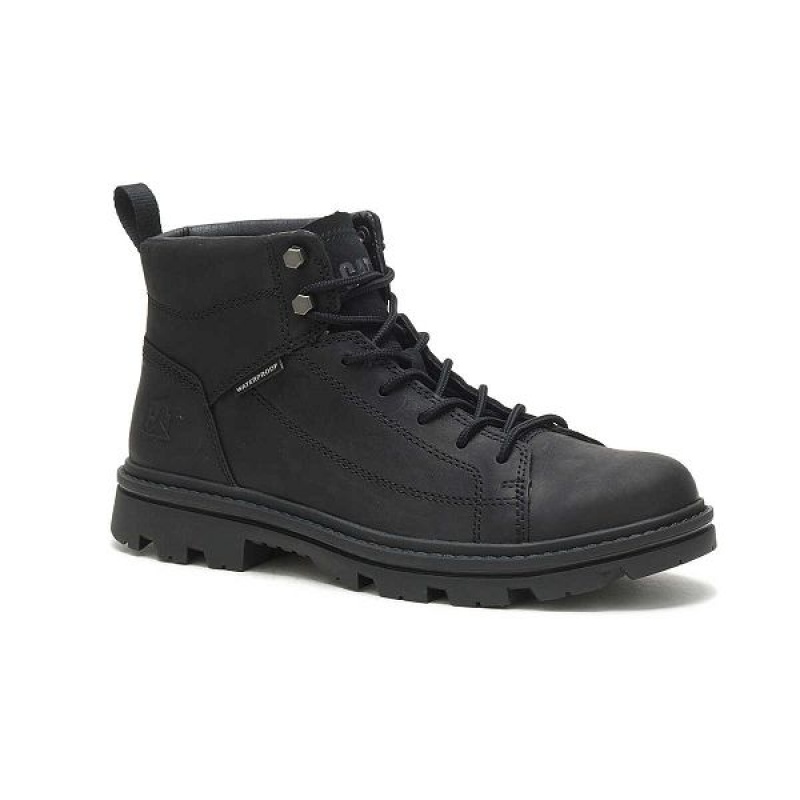 Caterpillar Modulate Waterproof Men's Boots Black | 794120-YDB