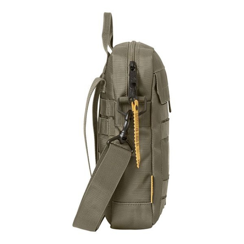 Caterpillar Namib Tablet Men's Bags Olive | 192853-CKO