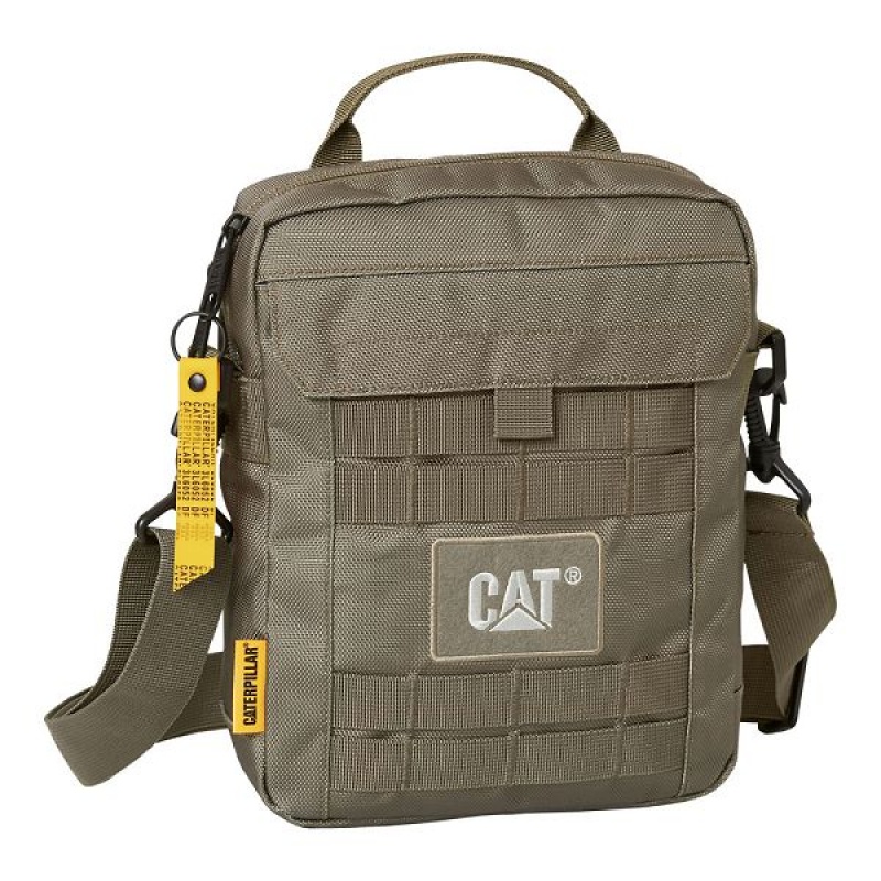 Caterpillar Namib Tablet Men\'s Bags Olive | 192853-CKO