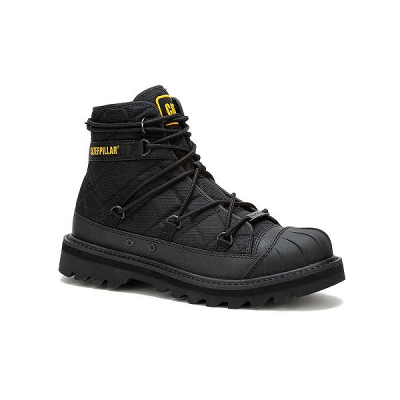 Caterpillar Omaha Alt Lace Men's Boots Black | 652410-XWJ