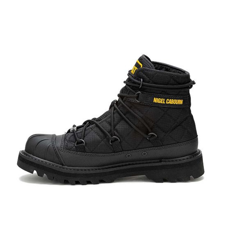 Caterpillar Omaha Alt Lace Men's Boots Black | 652410-XWJ