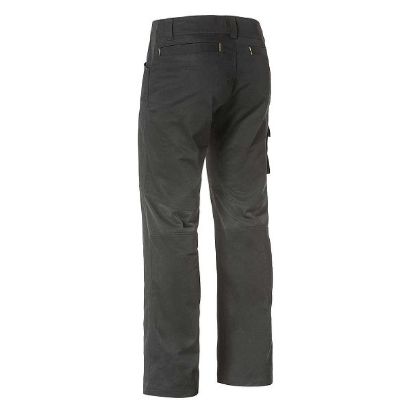 Caterpillar Operator Flex Men's Pants Black | 982106-LQV