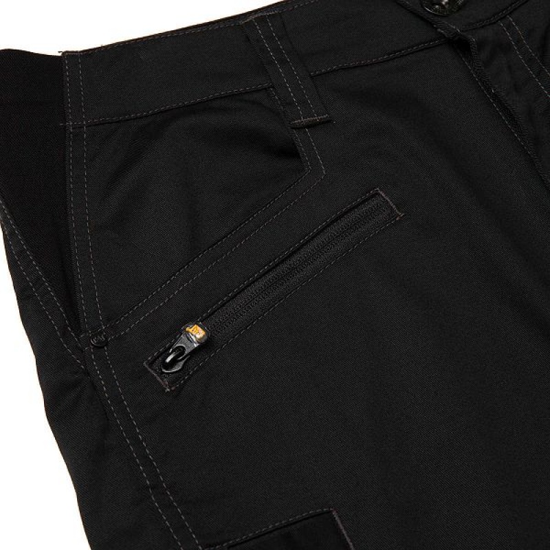 Caterpillar Operator Flex Men's Pants Black | 982106-LQV