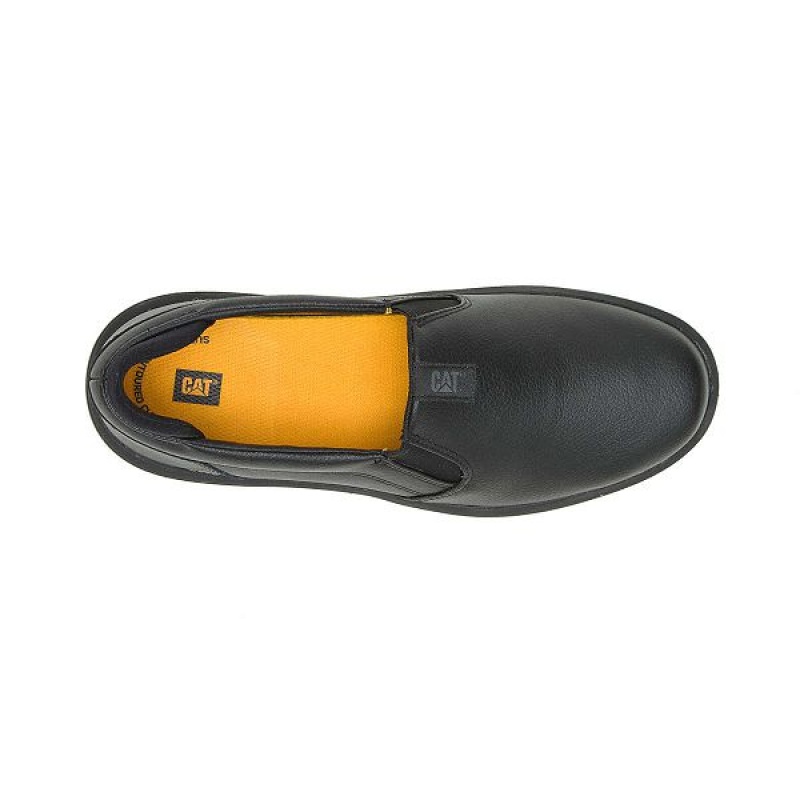 Caterpillar ProRush SR+ Slip-On Women's Work Shoes Black | 854396-NUH