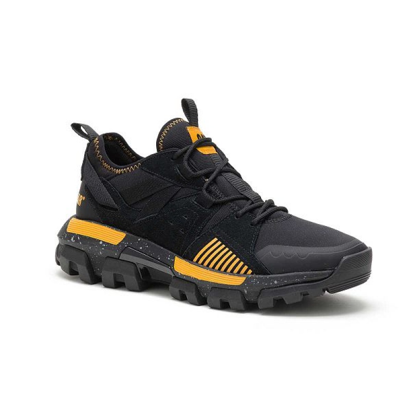 Caterpillar Raider Sport Men's Sneakers Black / Yellow | 720954-SJQ