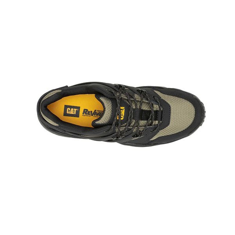 Caterpillar Reactor Men's Sneakers Black | 517938-SFK