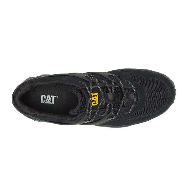 Caterpillar Reactor Men's Sneakers Black | 941526-TGL