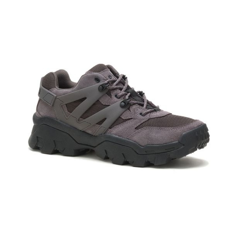 Caterpillar Reactor Men\'s Sneakers Dark / Grey | 345197-FCR