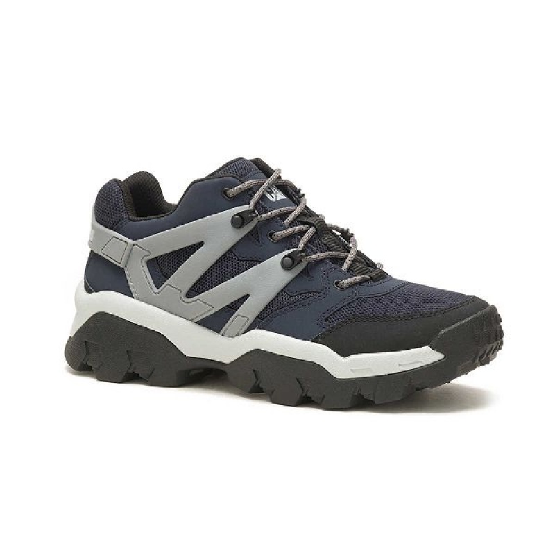 Caterpillar Reactor Refresh Men's Sneakers Navy | 160584-ULF