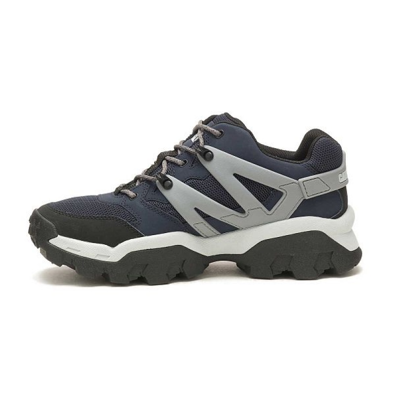 Caterpillar Reactor Refresh Men's Sneakers Navy | 160584-ULF