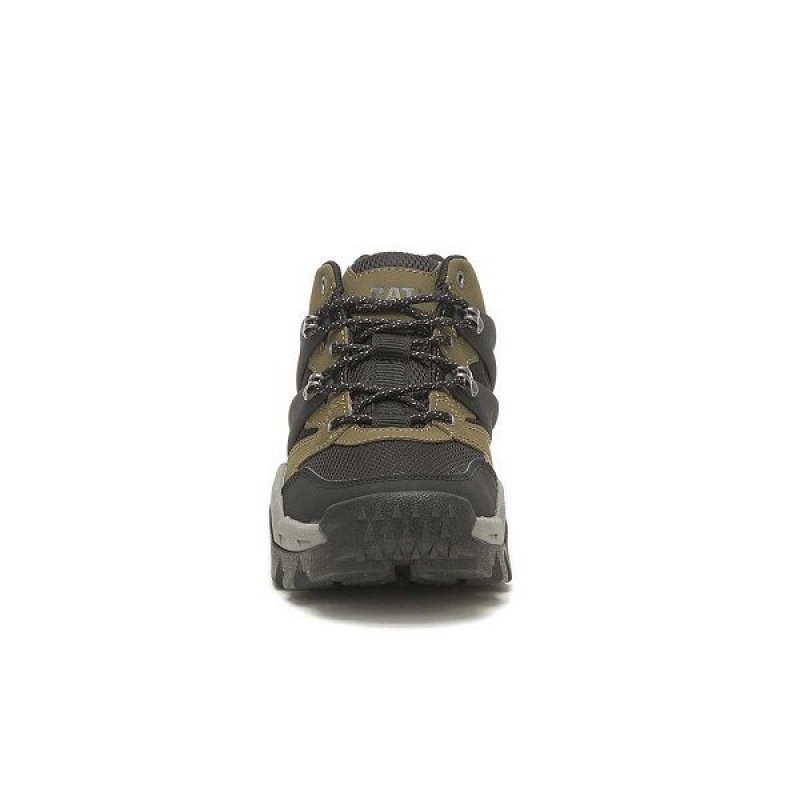 Caterpillar Reactor Women's Sneakers Dark / Olive / Black | 862037-PAB