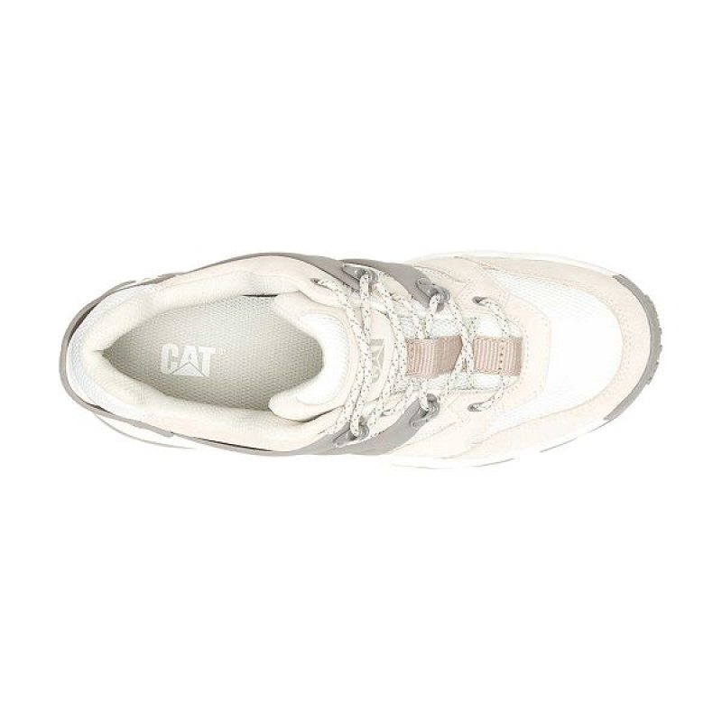 Caterpillar Reactor Women's Sneakers White | 642879-WTM