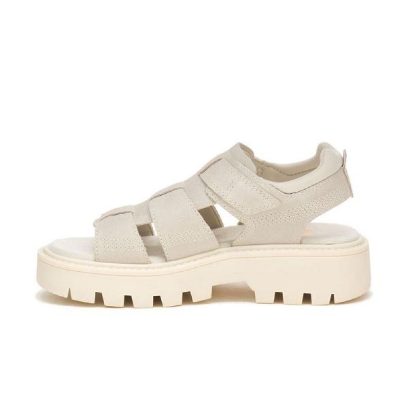 Caterpillar Rigor Women's Sandals Beige | 940176-PFH