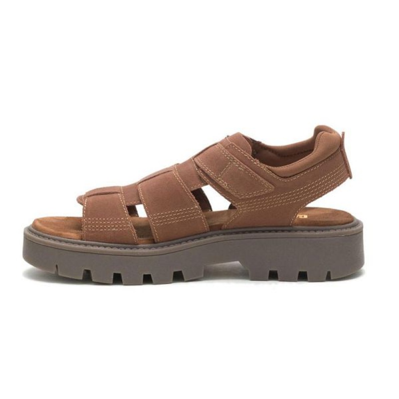 Caterpillar Rigor Women's Sandals Brown | 491702-MQI