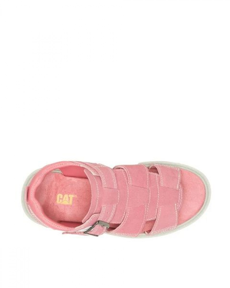 Caterpillar Rigor Women's Sandals Pink | 413526-XZC