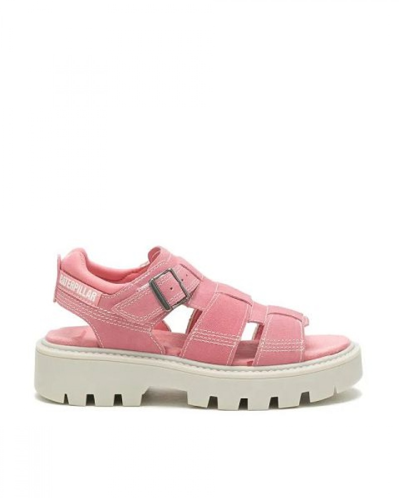 Caterpillar Rigor Women's Sandals Pink | 413526-XZC