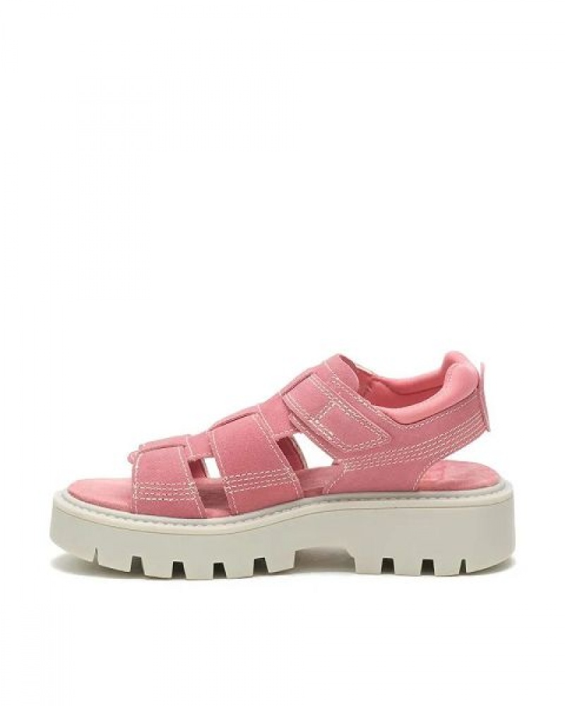 Caterpillar Rigor Women's Sandals Pink | 413526-XZC