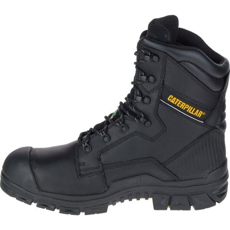 Caterpillar Scaffold Waterproof TX Nano Toe CSA Men's Work Boots Black | 460758-DPZ