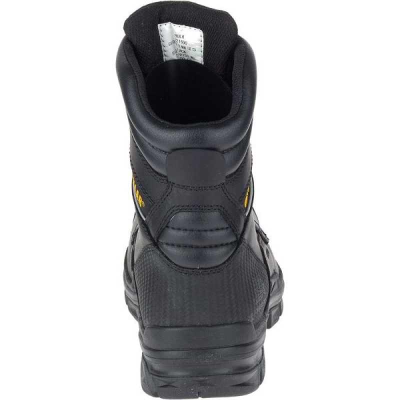 Caterpillar Scaffold Waterproof TX Nano Toe CSA Men's Work Boots Black | 460758-DPZ