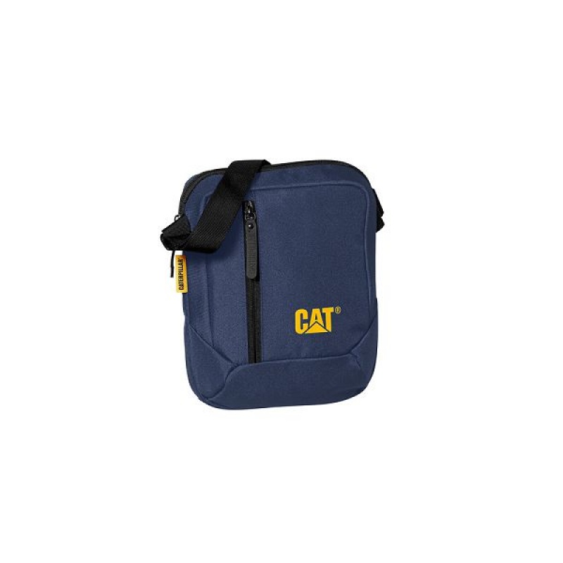 Caterpillar Shoulder Men\'s Bags Blue | 076294-FAI