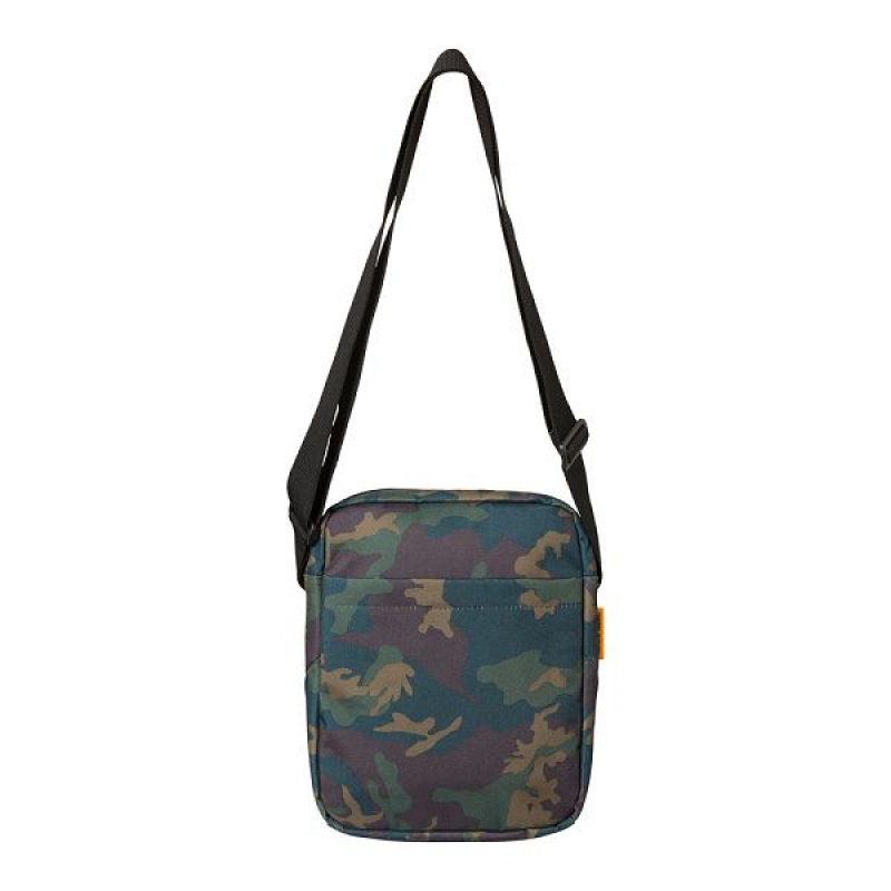 Caterpillar Shoulder Men's Bags Camo / Black | 124970-ITG