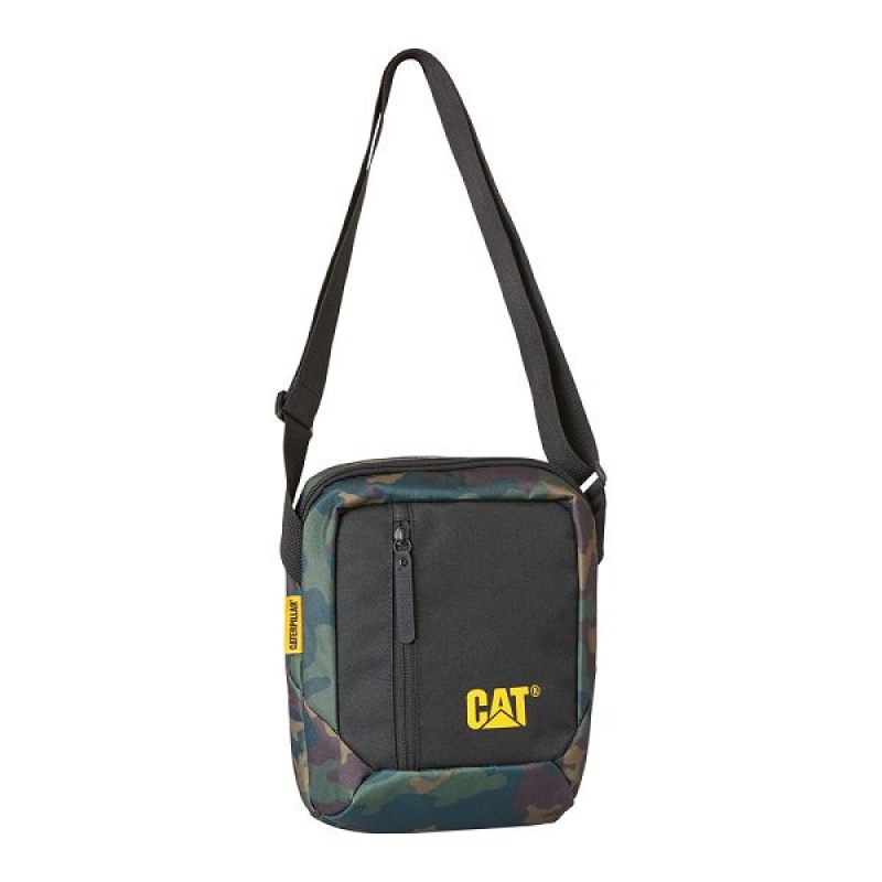 Caterpillar Shoulder Men\'s Bags Camo / Black | 124970-ITG