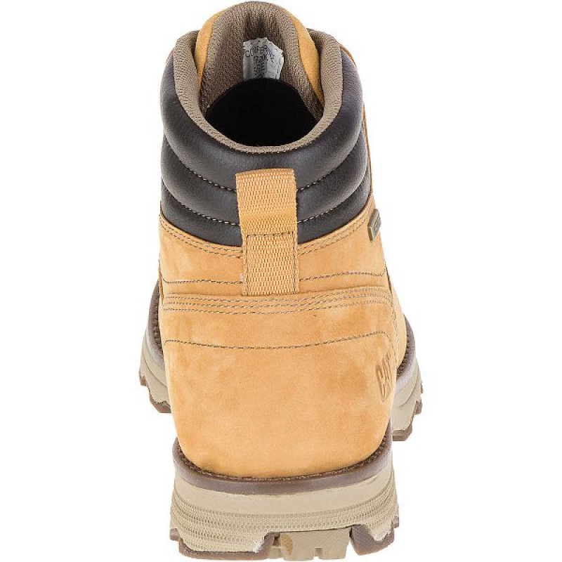 Caterpillar Sire Waterproof Men's Boots Brown | 986352-OZJ