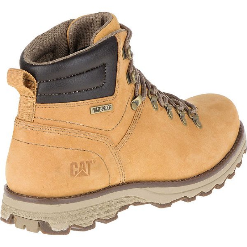 Caterpillar Sire Waterproof Men's Boots Brown | 986352-OZJ