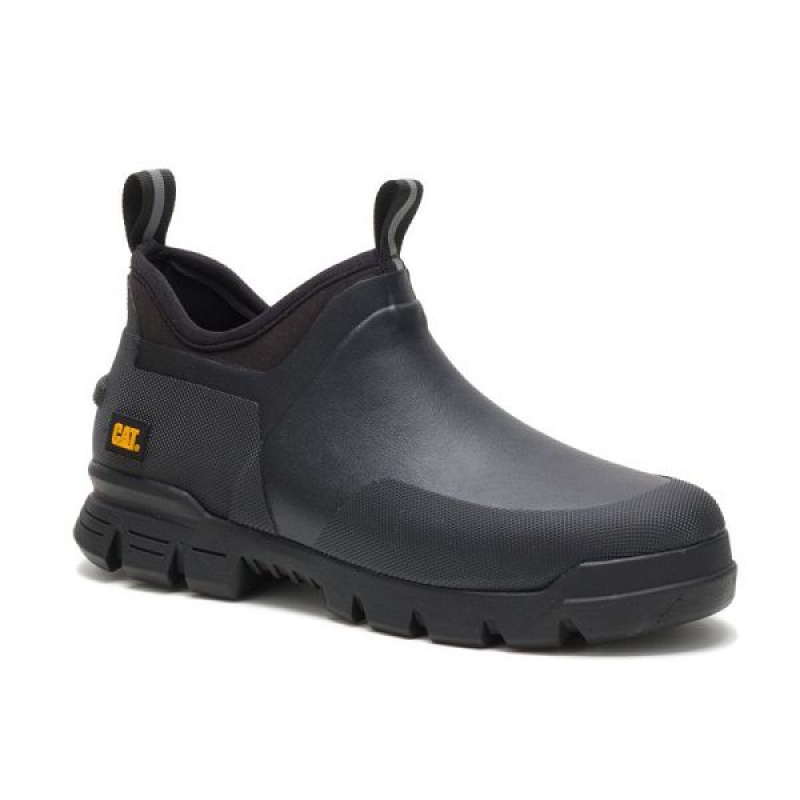 Caterpillar Stormers Men's Rubber Boots Black | 680259-KMD