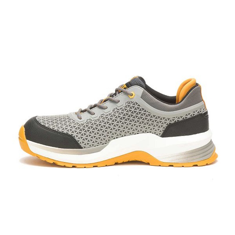 Caterpillar Streamline 2.0 Composite Toe Men's Work Shoes Grey | 956012-SZQ