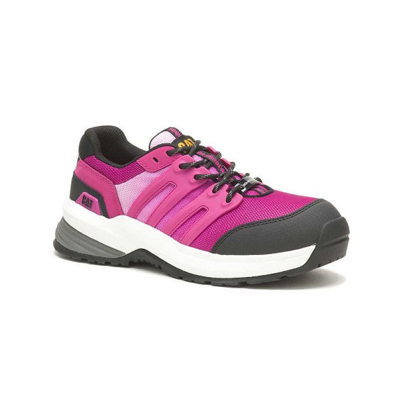 Caterpillar Streamline 2.0 Composite Toe Women's Work Shoes Fuchsia | 826379-GMO